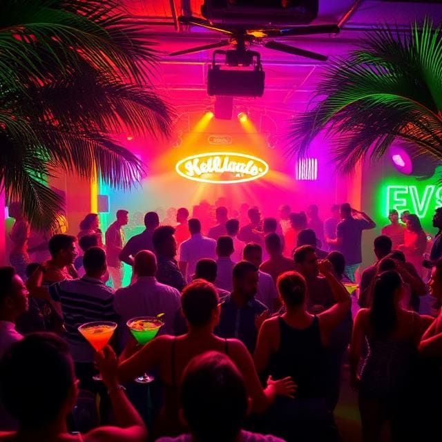 Neon Nights au Kebra Club